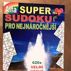 53: Super Sudoku pro nejnarocnejsi 620vT