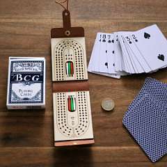 71: Portable Cribbage Board Game