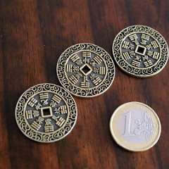 21: Coin_Pendant_Mountain_Spirit_28mm