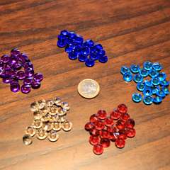 6: Diamanty 10 mm Plastik