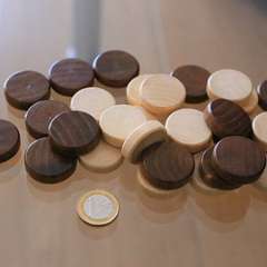 3: Drevene 3cm medium BCKGammon fig