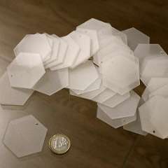 14: Blank Acrylic Hexagon2