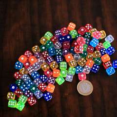 55: Dice_Transparent_10mm