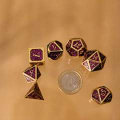 37: Metal Dices Set01