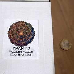 12: Wooden Animal Puzzles A4 200 pcs