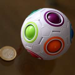 7: Rainbow 360 Cube Ball