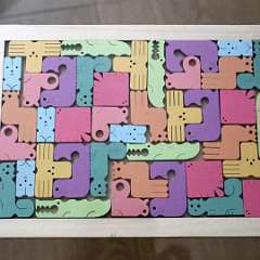 3: Wooden Animal Tetris
