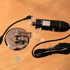 22: USB elektronicky mikroskop