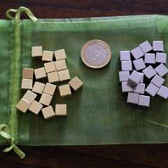 29: 2x20 Metal Cubes 8mm